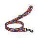 Повідець для собаки ТМ HIDOG "Abstraction purple", розмір XS (ширина 10мм, довжина 152см) 120.1044 фото 1