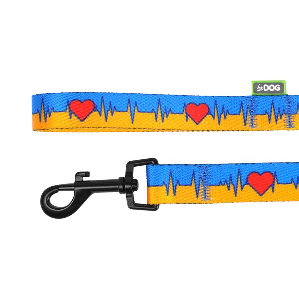 Поводок ТМ HIDOG "Жизнь", размер XS (ширина 10мм, длина 152см) 120.1033 фото