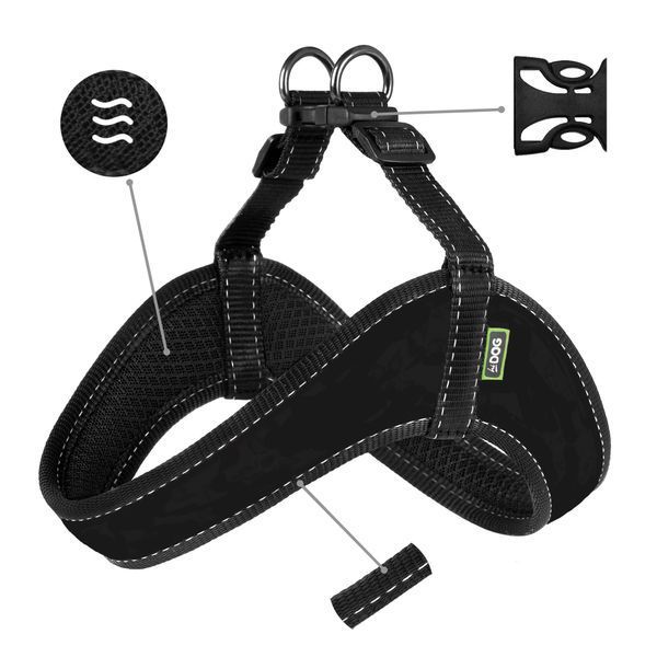 Шлея для собаки ТМ HIDOG COMFORT "Africa", размер XXS (охват грудной клетки 28-34см) 135.1037 фото