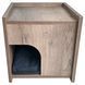 Домик-тумба для кота или собаки "Модерн", размер S (35*35*35см), Аликанте темный, ТМ LittleBro 777.02021 фото 2