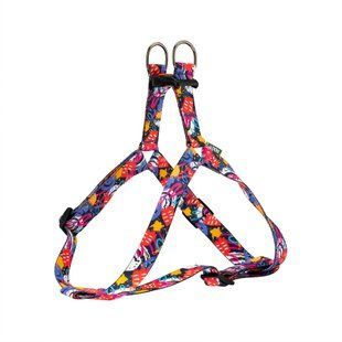 Шлея для собаки ТМ HIDOG "Abstraction purple", розмір XS (обхват грудної клітини 26-40см, ширина-10мм) 125.1044 фото