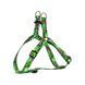Шлея для собаки ТМ HIDOG "Abstraction green", розмір XS (обхват грудної клітини 26-40см, ширина-10мм) 125.1045 фото 2