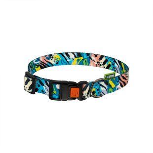 Нашийник для собаки ТМ HIDOG "Abstraction blue", розмір S (ширина 16мм, обхват шиї 25-33см) 102.1046 фото