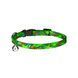 Нашийник для кота ТМ HIDOG "Abstraction green", розмір XS (ширина 10мм, обхват шиї 18-28см) 101.1045 фото 2