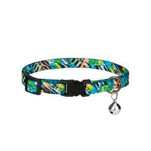 Нашийник для кота ТМ HIDOG "Abstraction blue", розмір XS (ширина 10мм, обхват шиї 18-28см) 101.1046 фото