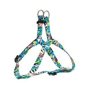 Шлея для собаки ТМ HIDOG "Abstraction blue", розмір XS (обхват грудної клітини 26-40см, ширина-10мм) 125.1046 фото