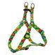 Шлея для собаки ТМ HIDOG "Crazy green fruits", розмір XS (обхват грудної клітини 26-40см, ширина-10мм) 125.1055 фото 1