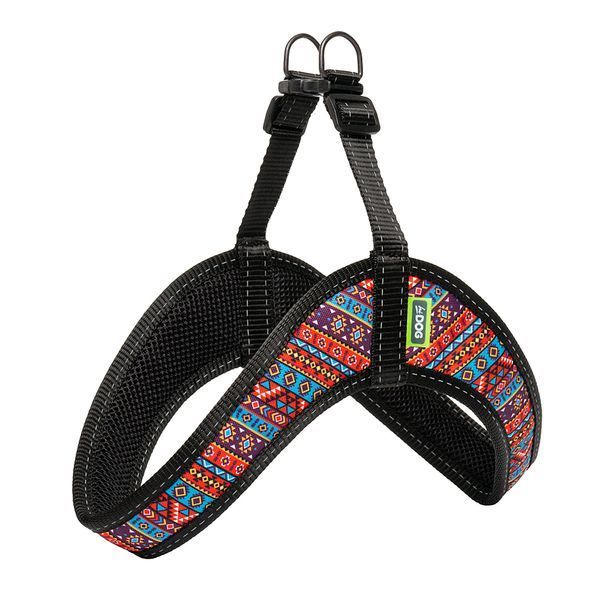 Шлея для собаки ТМ HIDOG COMFORT "Бохо оранж", размер XXS (охват грудной клетки 28-34см) 135.1059 фото