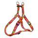 Шлея для собаки ТМ HIDOG "Crazy red fruits", розмір XS (обхват грудної клітини 26-40см, ширина-10мм) 125.1056 фото 1